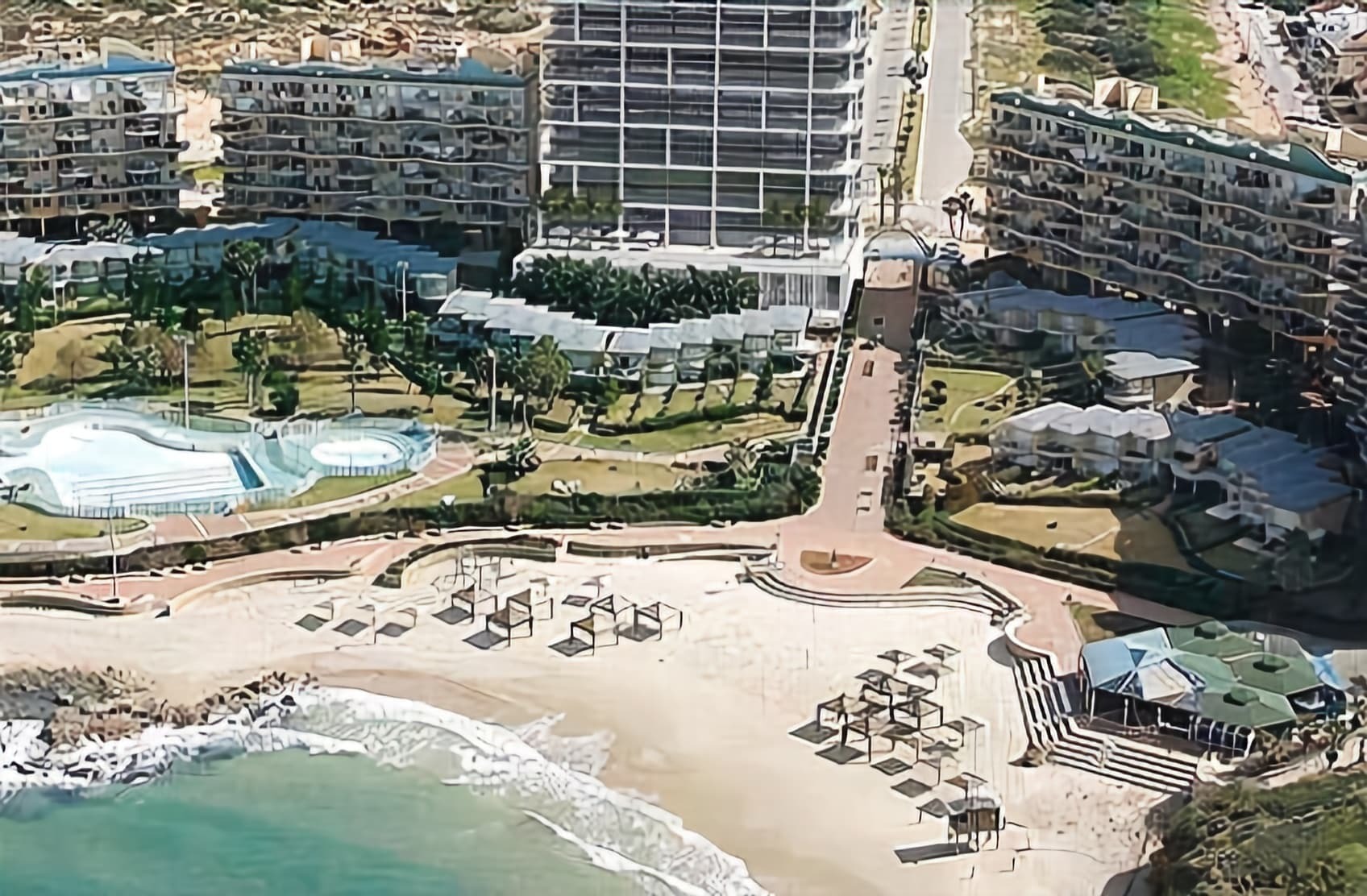 Ramada Resort Hadera Beach Esterno foto