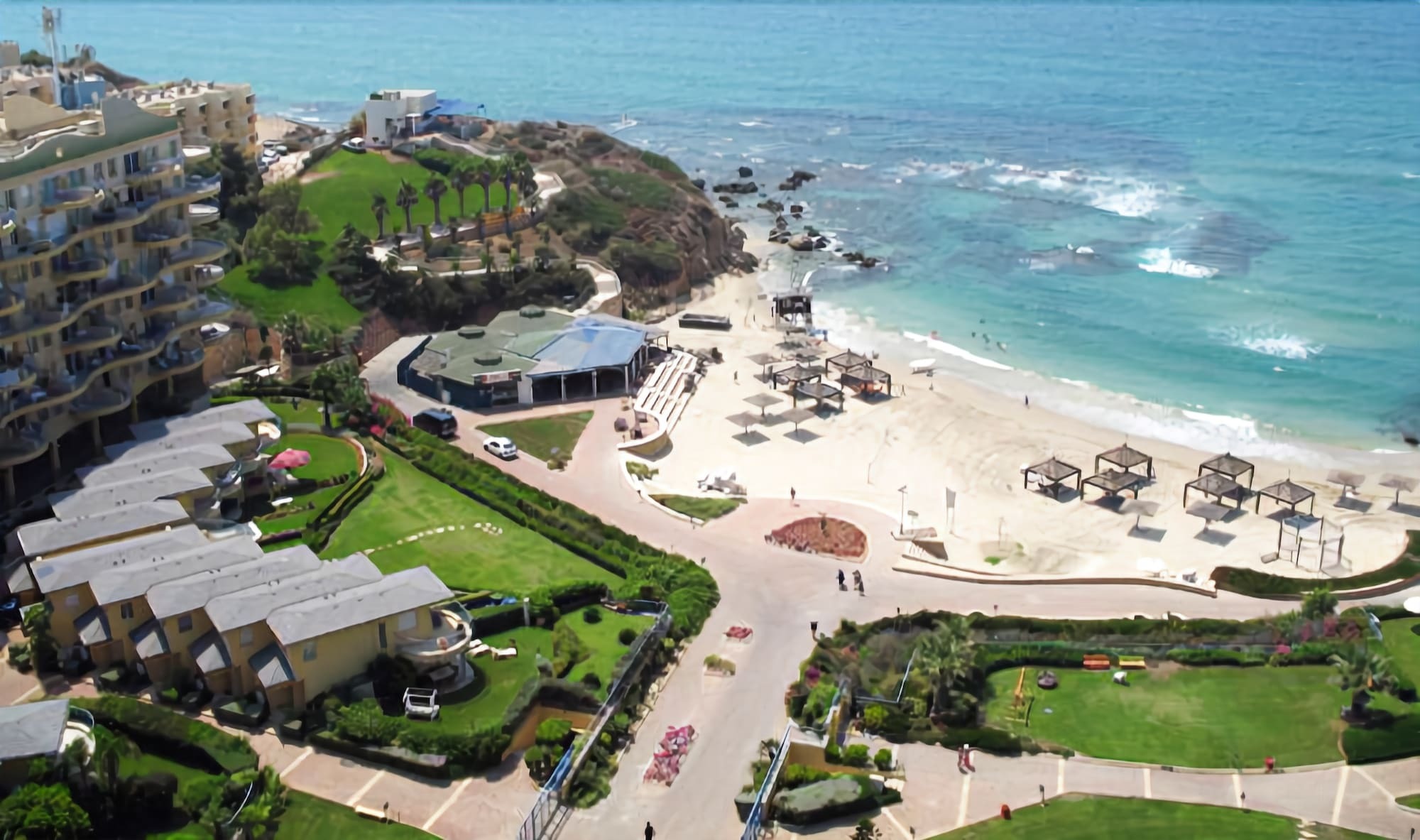 Ramada Resort Hadera Beach Esterno foto